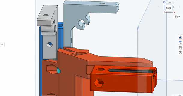 Euclide coin monter railcore misumi supports frapper 3D modèles imprimantes imprimante pièces mises niveau sonde 39 essaierai railcore2 railcore300zl 3d print model - Mito3D