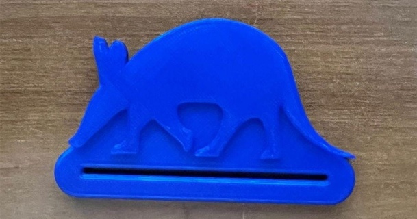 aardvark toothpaste squeezer ironfan72 3D Models Household Bathroom toothpastesqueezer 3d print model - Mito3D