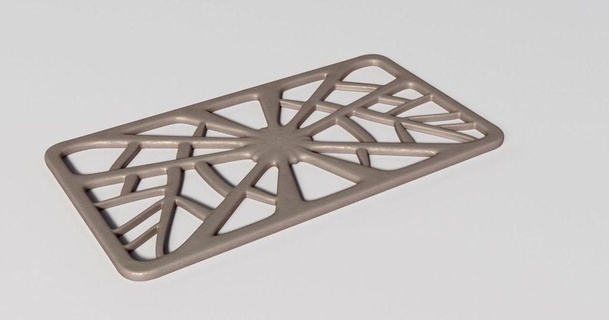web frame steedmaker 3D Models Art & Design Sculptures design spider ornament 3d print model - Mito3D