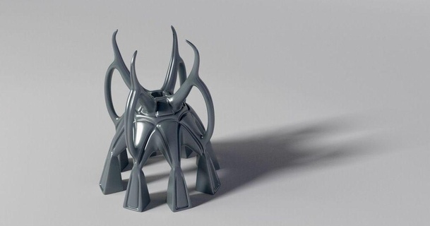 araignée souffle steedmaker 3D modèles art conception sculptures décoration sculpture miniature 3d print model - Mito3D