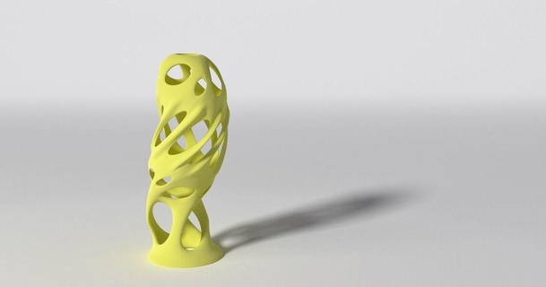 blob distortion steedmaker 3D Models Art & Design Sculptures trophy design art award thingiverse 3d print model - Mito3D