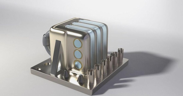 artistic engine steedmaker 3D Models Art & Design Sculptures art engineering power abstract 3d print model - Mito3D