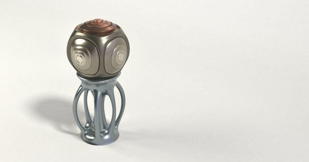 superconductor corcel 3D modelos Arte diseño esculturas decoración trofeo escultura premio ornamento 3d print model - Mito3D
