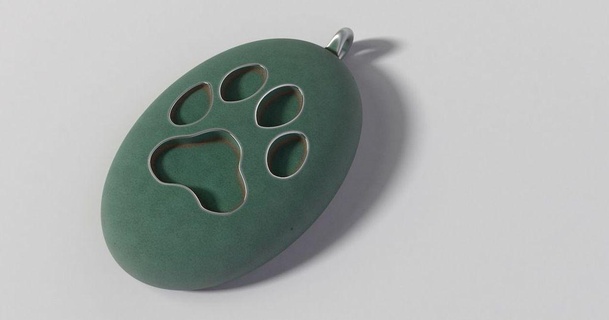 lince pista colgante pendiente corcel 3D modelos Moda accesorios gato animal joyería joya llavero 3d print model - Mito3D