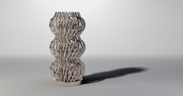 radial petal steedmaker 3D Models Art & Design Other Designs decoration trophy flower art award 3d print model - Mito3D