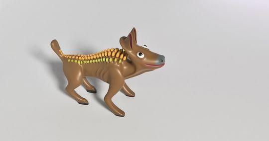 Reid 39 chien steedmaker 3D modèles art conception sculptures animal compagnie sculpture créature 3d print model - Mito3D