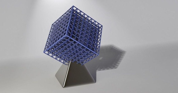 unendlich Würfel Rossmacher 3D Modelle Kunst Design Designs Dekoration Trophäe Super geometrisch Geometrie 3d print model - Mito3D