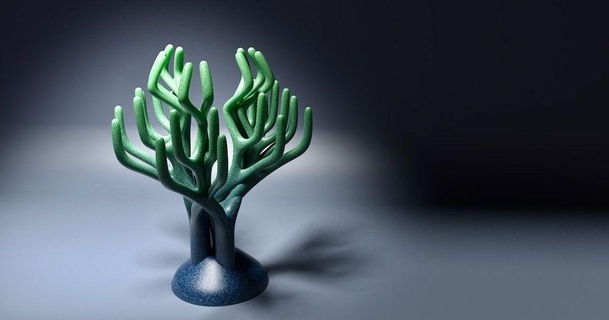 organisch Baum Wachstum Rossmacher 3D Modelle Kunst Design Designs Dekoration Skulptur Ornament 3d print model - Mito3D