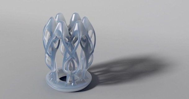 élégant boucle steedmaker 3D modèles art conception dessins décoration biologique elfique math 3d print model - Mito3D