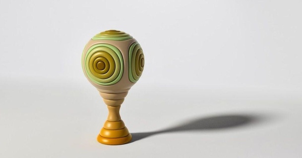circolare sfera musicale shaker destriero 3D Modelli arte design sculture decorazione musica ornamento albero 3d print model - Mito3D