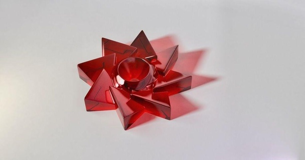 fiore rotatore destriero 3D Modelli arte design disegni decorazione scultura 3d print model - Mito3D