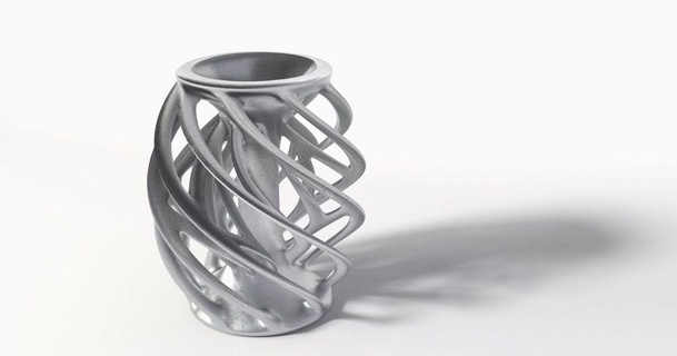 torcido conectado vaso corceleiro 3D modelos arte Projeto esculturas Panela decoração enfeite thingiverse 3d print model - Mito3D