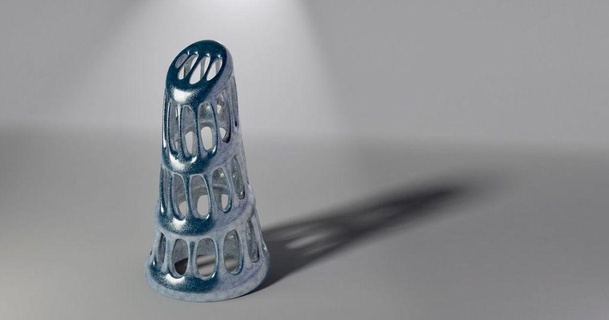 Kaskadierung Torus Rossmacher 3D Modelle Kunst Design Skulpturen Dekoration Trophäe Skulptur Turm 3d print model - Mito3D