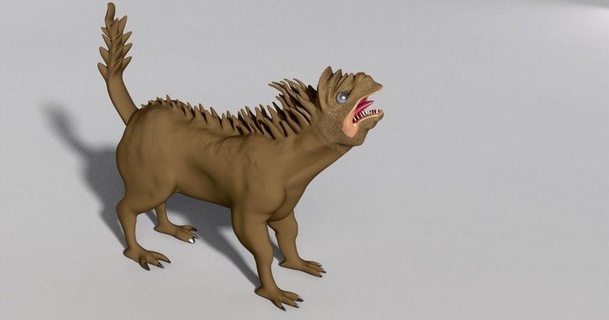 híbrido fera 9 corceleiro 3D modelos arte Projeto esculturas animal jogos decoração monstro escultura 3d print model - Mito3D