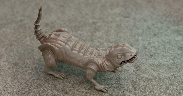 hybrid creature 4 steedmaker 3D Models Art & Design Sculptures decoration lizard animal decor fantasy 3d print model - Mito3D