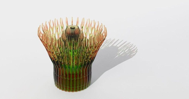 flower power steedmaker 3D Models Art & Design Sculptures decoration decor design art sculpture 3d print model - Mito3D