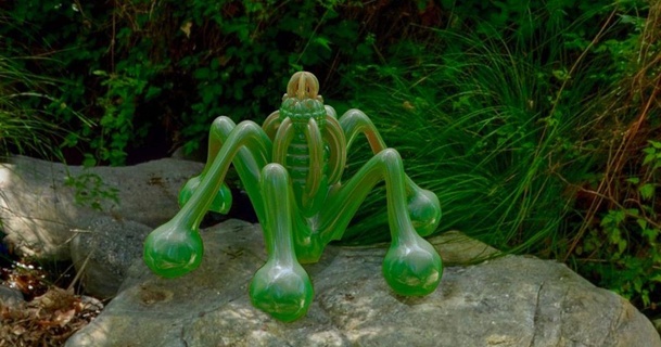 stylized spider steedmaker 3D Models Art & Design Sculptures animal sculpture thingiverse arachnid 3d print model - Mito3D