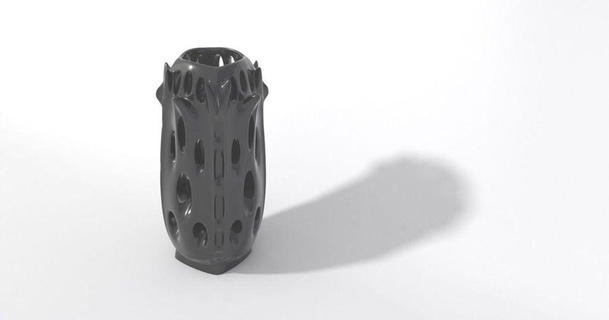 sperimentale vaso 1 destriero 3D Modelli arte design sculture decorazione scultura 3d print model - Mito3D