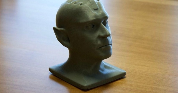 alien vulcan head 2 steedmaker 3D Models World & Scans People starwars figurine bust art sculpture 3d print model - Mito3D