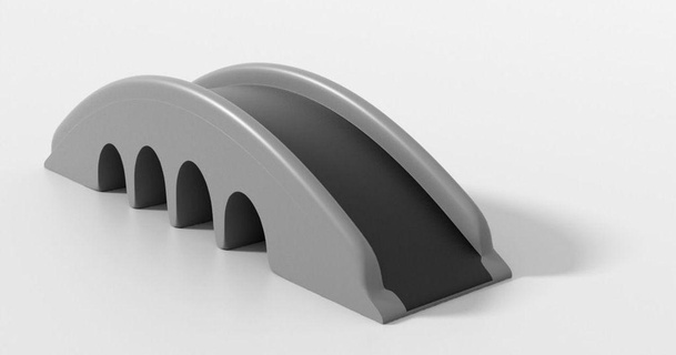 bridge arches steedmaker 3D Models World & Scans Architecture Urbanism boardgames architecture architectural road 3d print model - Mito3D