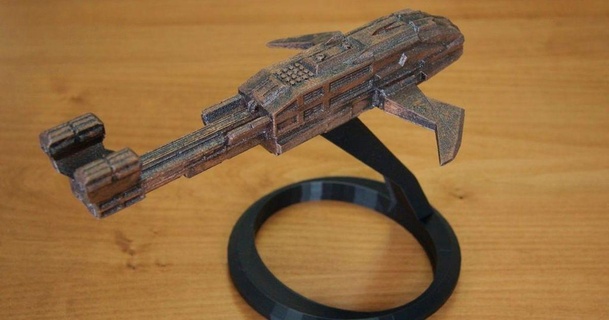 marco polo spazio nave destriero 3D Modelli giocattoli Giochi veicoli Guerre stellari esploratore galassia stellare 3d print model - Mito3D