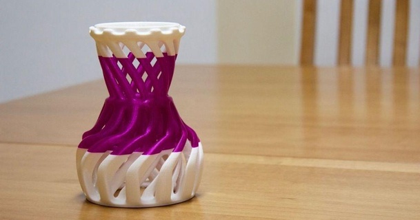 vortex ring vase steedmaker 3D Models Art & Design Sculptures container art sculpture 3d print model - Mito3D