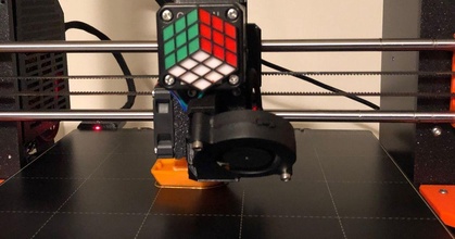 multi-color puzzle cube extruder rotation indicator garrett download free stl model printablescom 3d models printers accessories multicolor 3d print model - Mito3D
