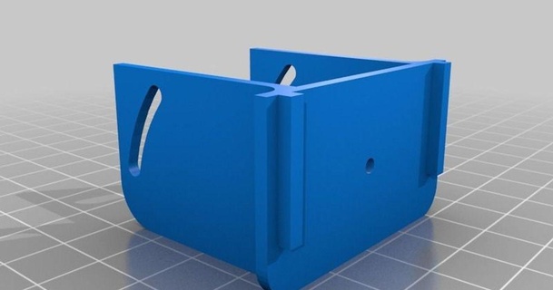 mxp230 Ajustable cmos caméra monter boîte postale 3D modèles loisir fabricants RC robotique chose universelle fpvcameramount xhover 3d print model - Mito3D