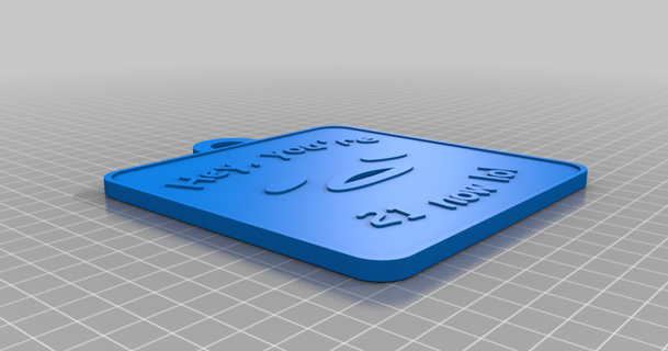 gudetama keychain akmalznal 3D Models Art & Design 2D Plates Logos thingiverse 3d print model - Mito3D
