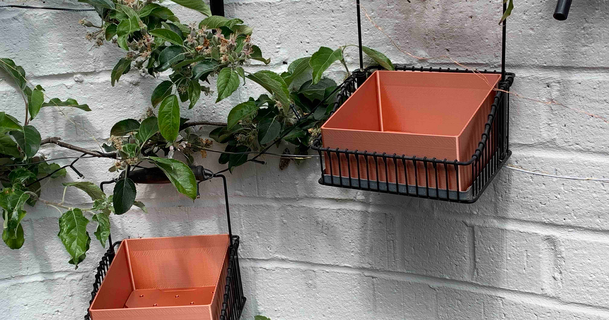 ikea kitchen wall mount conversion cabbagemec 3D Models Household Outdoor & Garden garden flowerpot 3d print model - Mito3D