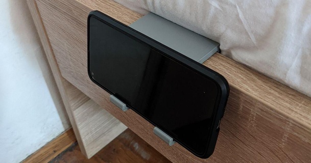 bed frame phone holder dodimir 3D Models Household Bedroom 3d print model - Mito3D