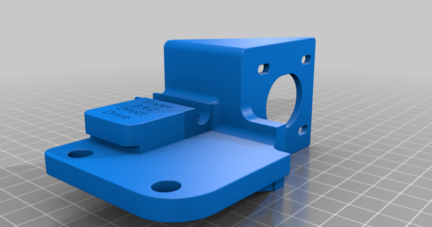 ender 3v2 direct conduire adaptateur andresdesigns 3D modèles imprimantes créalité pièces mises niveau chose universelle 3d print model - Mito3D