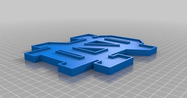 nd flat dub 3D Models Costumes & Accessories Props thingiverse 3d print model - Mito3D