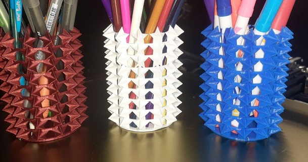 penna titolare supporto toye026 3D Modelli domestico ufficio America bandiera stelle 3d print model - Mito3D