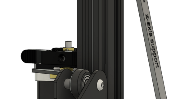 Ender 3 axis Unterstützung Clip Nocken 3D Modelle Drucker Zubehör thingiverse 3d print model - Mito3D