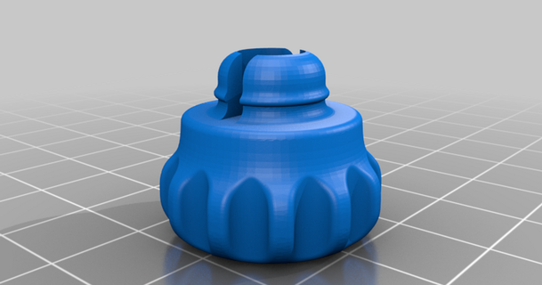 cóncava gorra Chiz 3D modelos pasatiempo hacedores herramientas thingiverse 3d print model - Mito3D