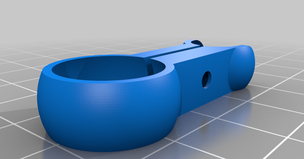 120mm articulé Balle mixte ventilateur monter lv2drv 3D modèles imprimantes accessoires chose universelle personnalisé 3d print model - Mito3D