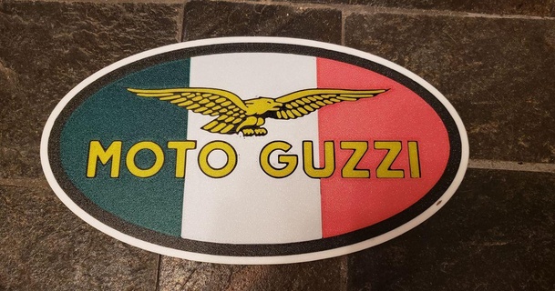 moto Guzzi prusa impresora 51 3D modelos Arte diseño 2D platos logos logo prusai3mk3smmu2s 3d print model - Mito3D