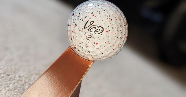 golf pelota estante soporte mermelada llama 3D modelos casa hogar decoración pelotas 3d print model - Mito3D