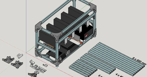 kripto madencilik teçhizat jrhodk 3D modeller gadget'lar bilgisayarlar para şeytani kruptorig bilgisayar yapım rayı 3d print model - Mito3D