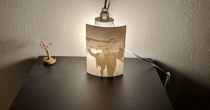 taş ocağı arka ışık Lamba Kulp destek Ikea strala zaman indir Bedava stl model printablescom 3d modeller Sanat tasarım tasarımlar lambası dekor ikea 3d print model - Mito3D