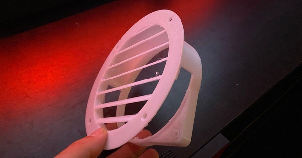 escape ventilação 120mm foxmckraut 3D modelos passatempo fabricantes Ideias ventilador ares 3d print model - Mito3D