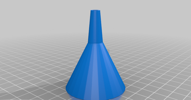 flask funnel midvale 3D Models Household Other House Equipment thingiverse 3d print model - Mito3D