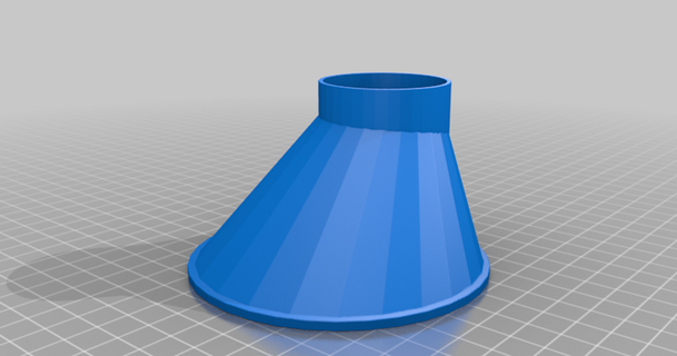 offset funnel midvale 3D Models Household Other House Equipment thingiverse 3d print model - Mito3D