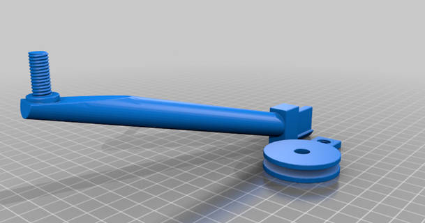 ender 3 filament arm upper midvale 3D Models Printers Accessories filamentguide thingiverse 3d print model - Mito3D