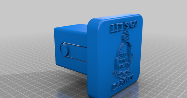 Lasst Darwin Anhängerkupplung Startseite Mantel n30g30 3D Modelle Kunst Design 2D Platten Logos thingiverse 3d print model - Mito3D