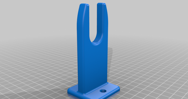 frustrar espada soporte orificio tornillo n30g30 3D modelos casa oficina thingiverse 3d print model - Mito3D