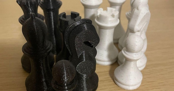 xadrez conjunto du saiko 3D modelos brinquedos jogos borda peças 3d print model - Mito3D