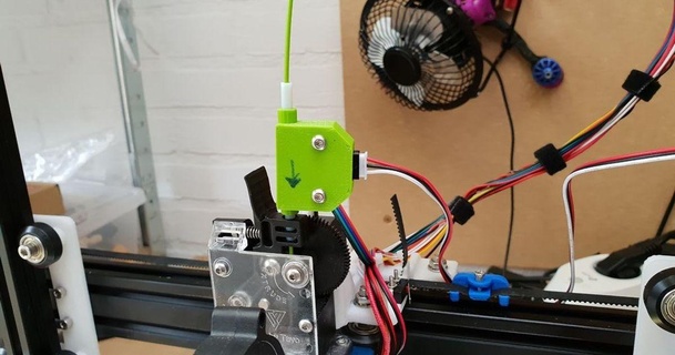 filamento sensor alloggi si adatta e3d titano estrusore jaapp 3D Modelli stampanti stampante parti aggiornamenti thingiverse 3d print model - Mito3D