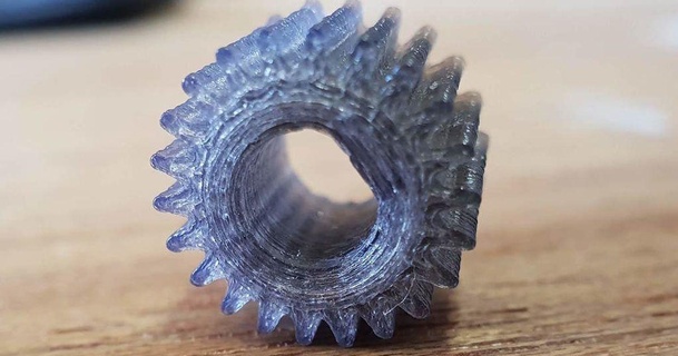 imprimible e3d titán extrusora piñón engranaje jaapp 3D modelos impresoras impresora partes actualizaciones thingiverse 3d print model - Mito3D